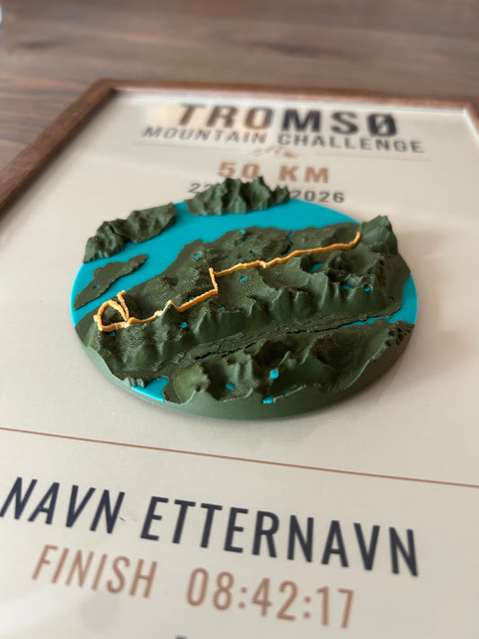 Tromsø Mountain Challenge Ultra 50km 3D-kart