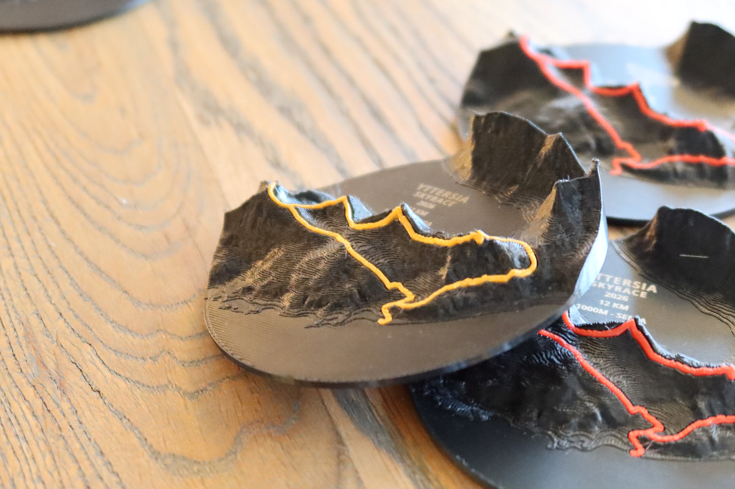 Refrigerator Magnet - YTTERSIA SKYRACE with 3D Map and GPX Route