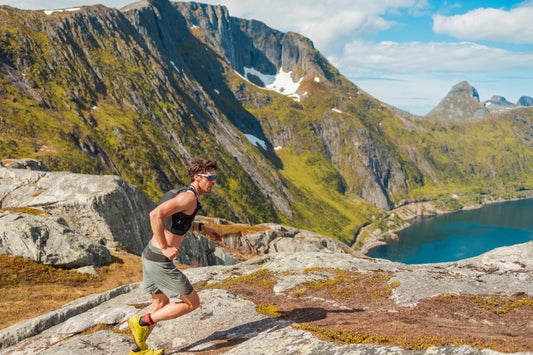 Senja Skyrace 3D-kart i ramme, alternativt bilde